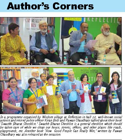 Swachh Bharat Checklist and How a Good Person can Really Win launched in World Book fair